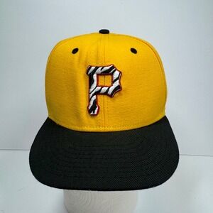 New‎ Era Pittsburgh Pirates Hat 59Fifty Fitted Cap Zebra P One Size